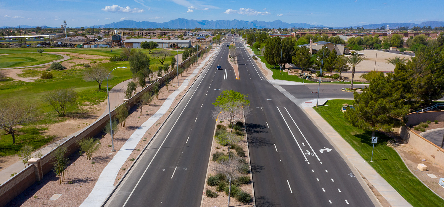 Chandler Heights Road Improvements Arizona Avenue to McQueen Road Hunter Contracting Co