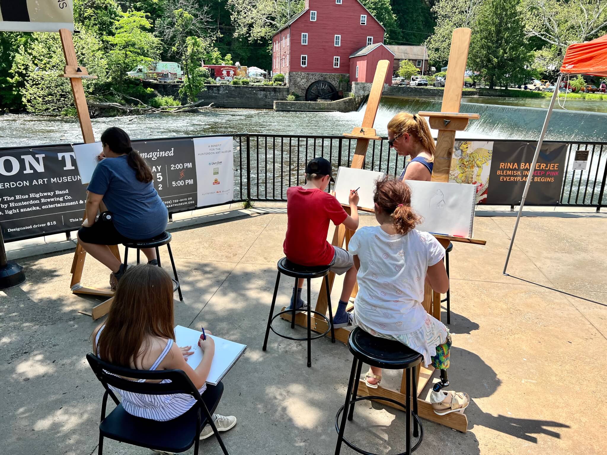 hunterdon art museum summer camp Heavy With Child Podcast Custom