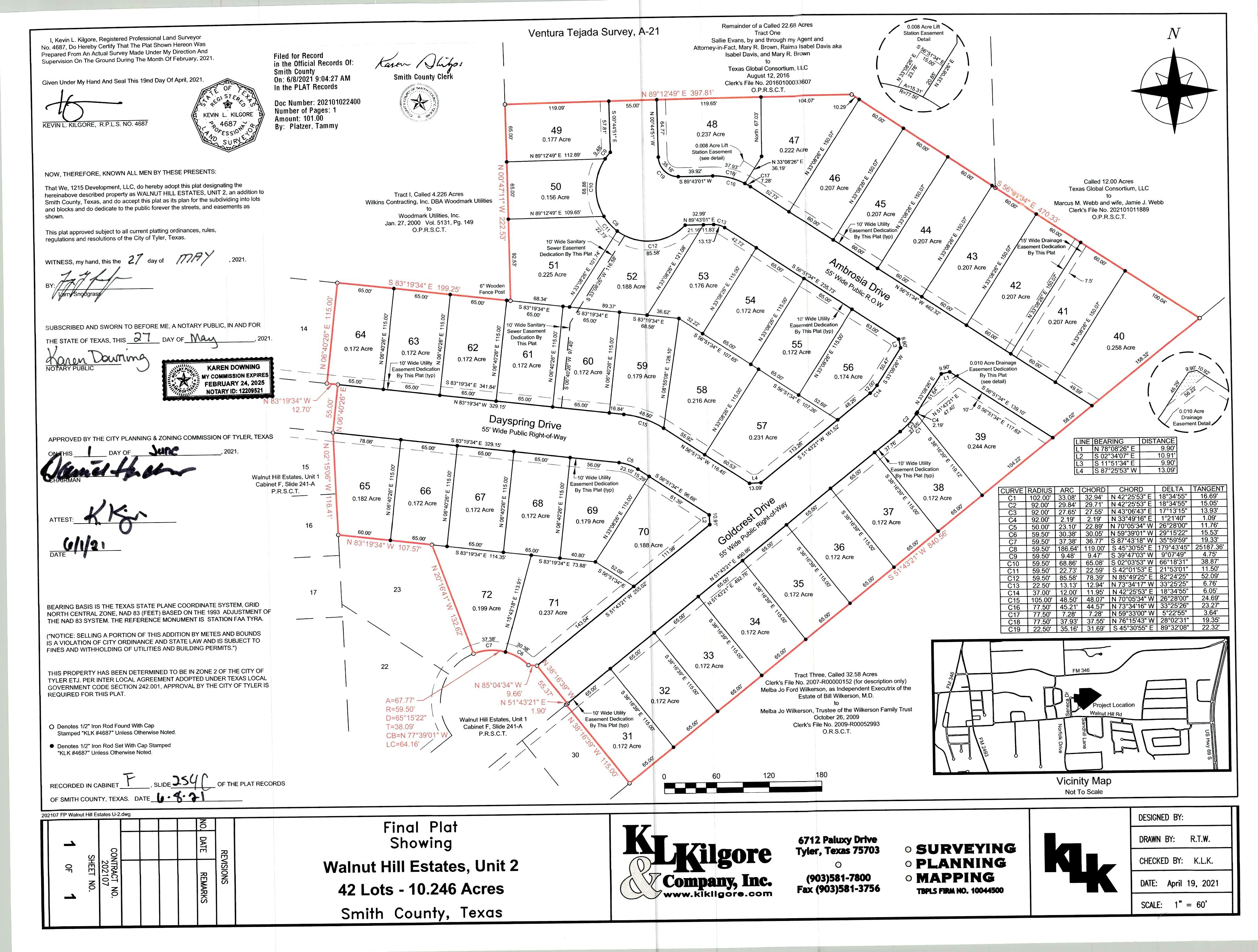 Walnut Hill Hunt Custom Homes Tyler, TX
