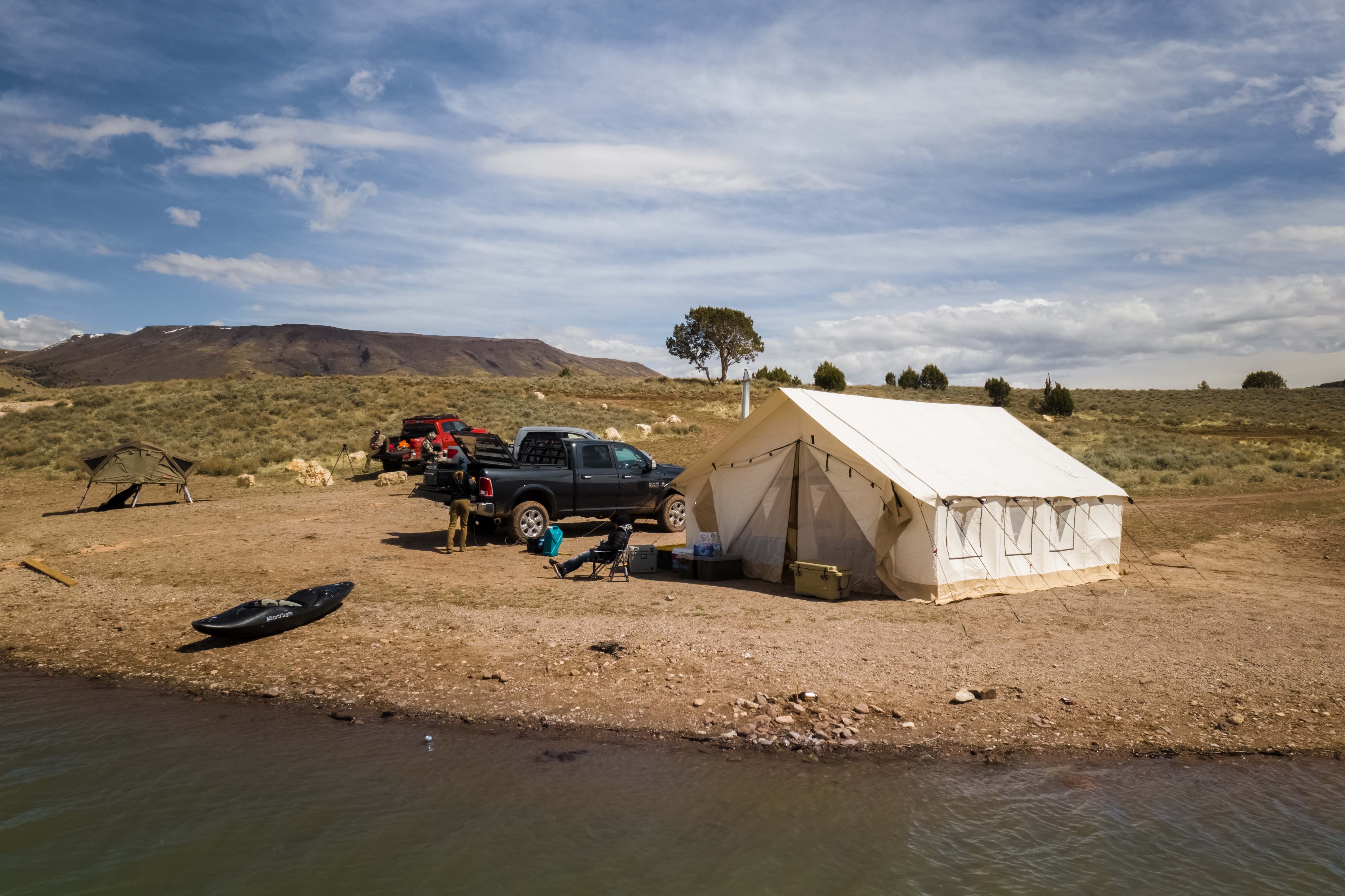 White Duck Outdoors 16'x20' Alpha Wall Tent Huntin' Fool