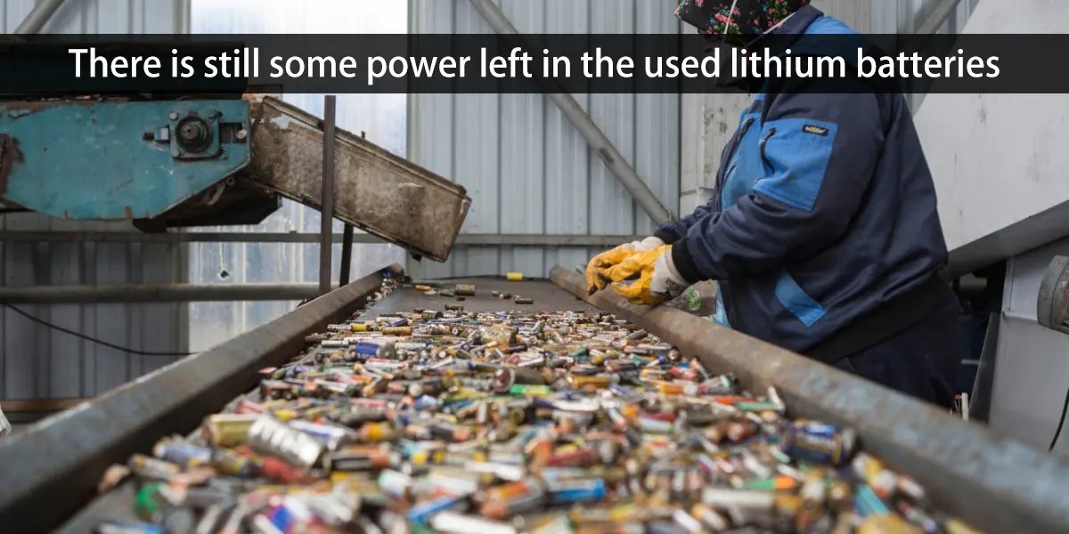 Introduction to used lithium batteries recycling and processing