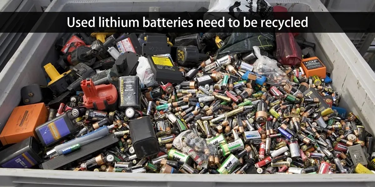 Introduction to used lithium batteries recycling and processing