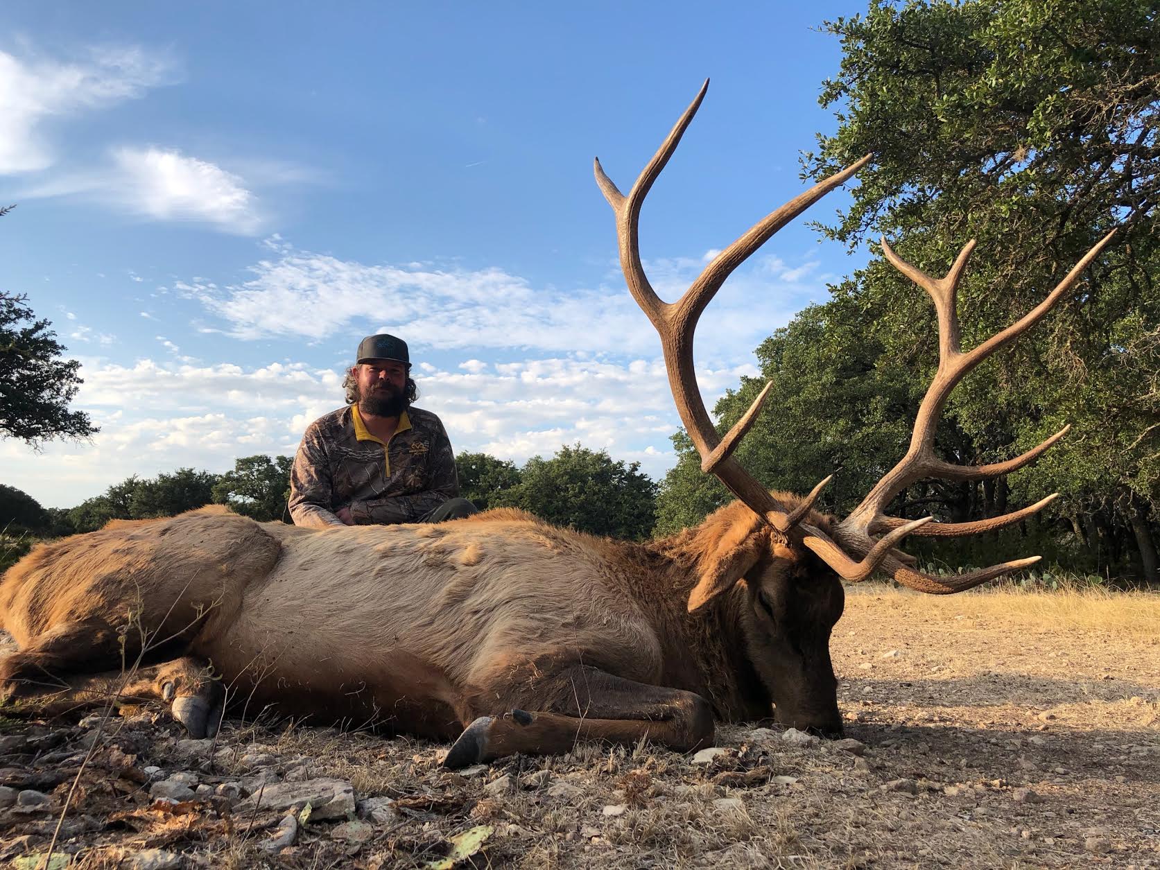 Elk Pope Brothers Guide Service Hunts in Texas