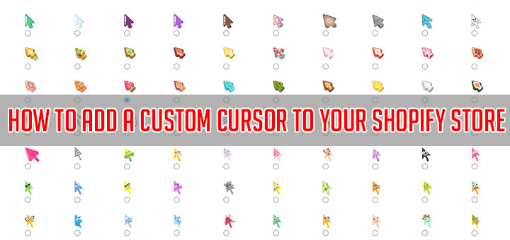 How To Add a Custom Cursor To Your Shopify Store Using Floatton App ...