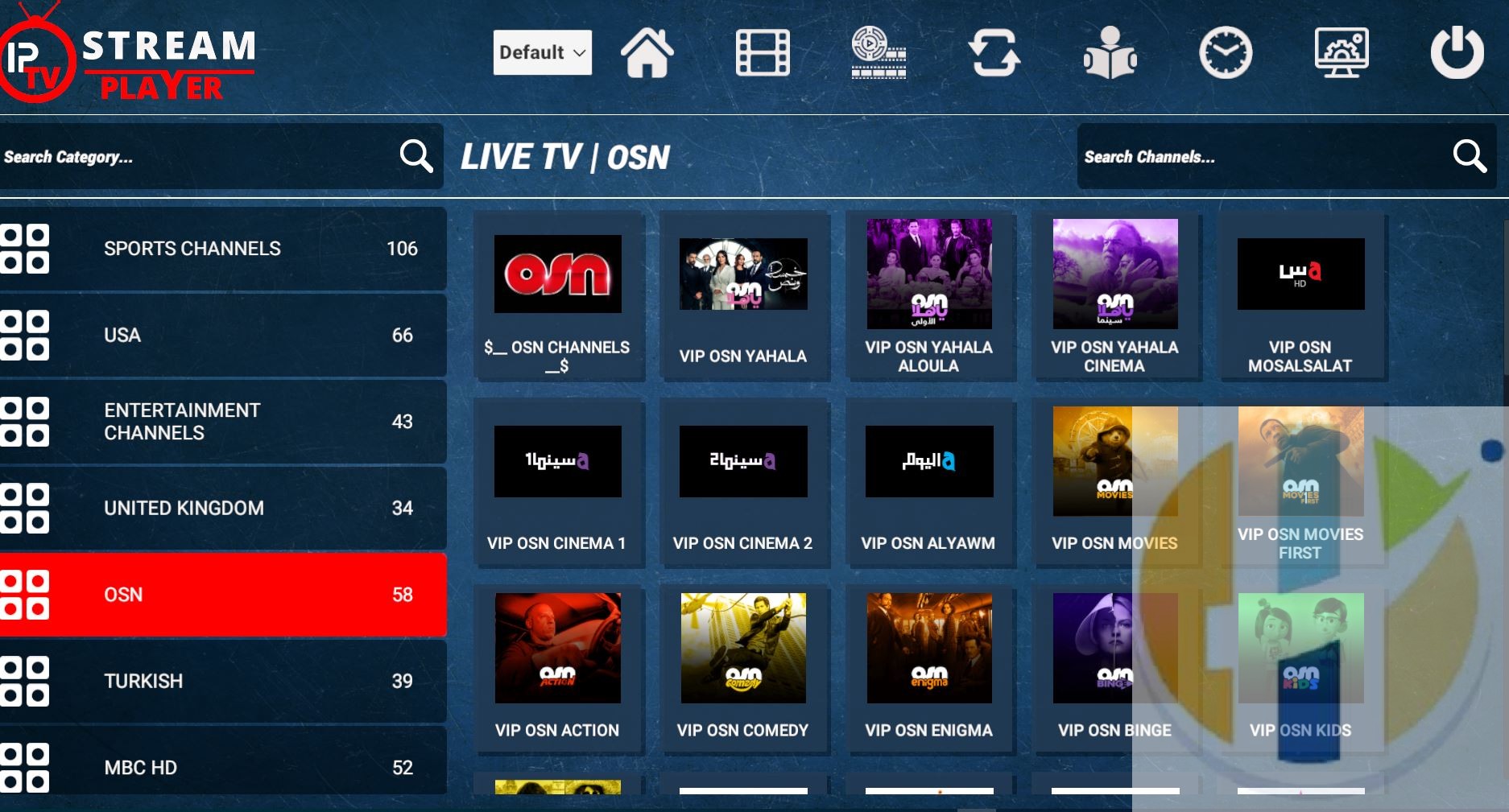 IPTV Stream Player V2 Windows and MAC and Android Version