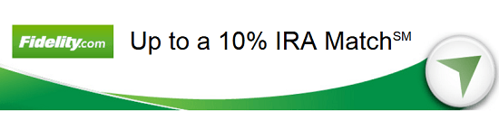 Fidelity IRA 10 Match Bonus Promotion Hustler Money Blog