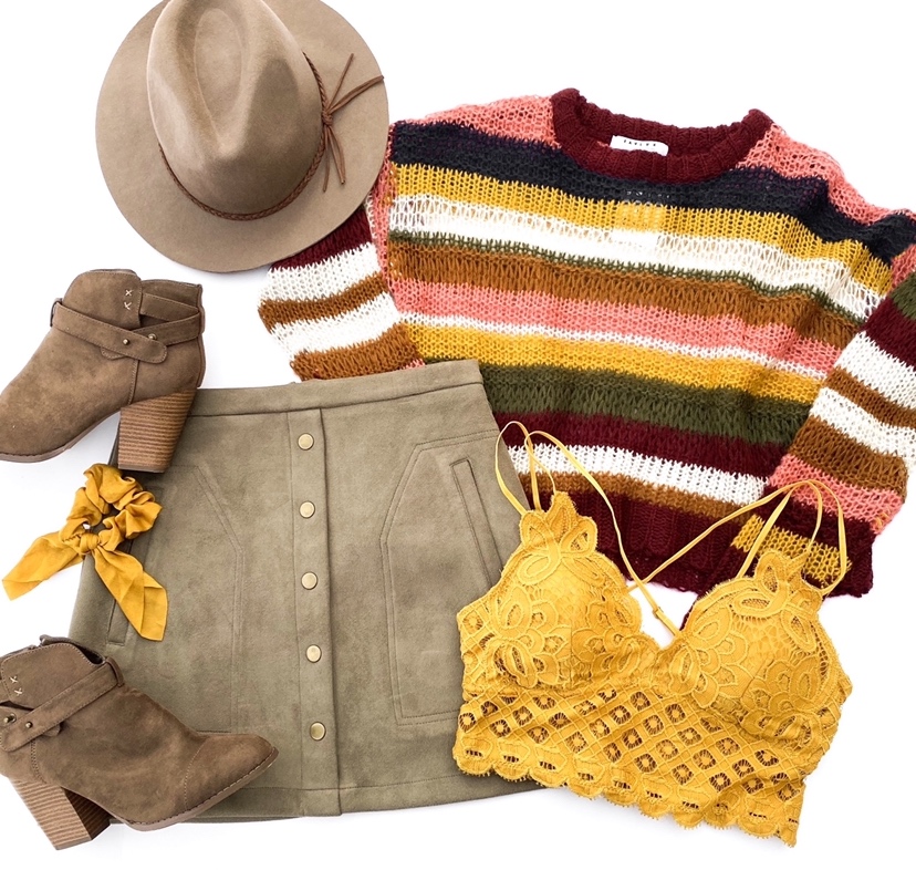 HYFVE / Button Up Skirt / Size Small Hut No.8 O'Fallon, MO