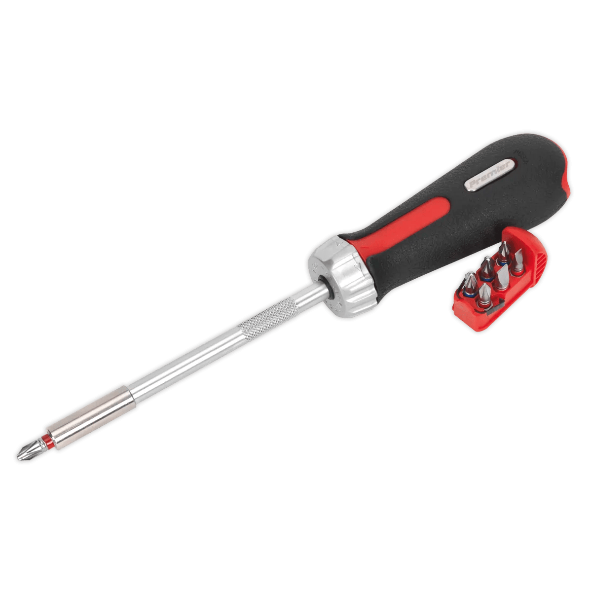 Fine Tooth Ratchet Screwdriver Set 8pc Platinum Series Huttie