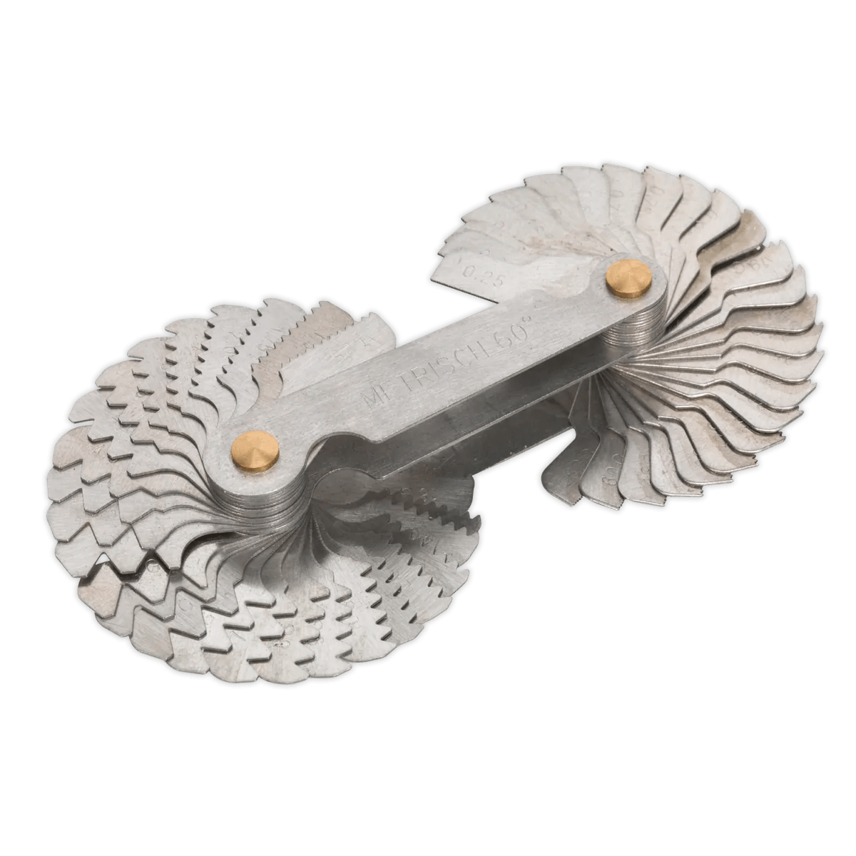 Screw Pitch Gauge Set 52pc BSW/Metric Huttie