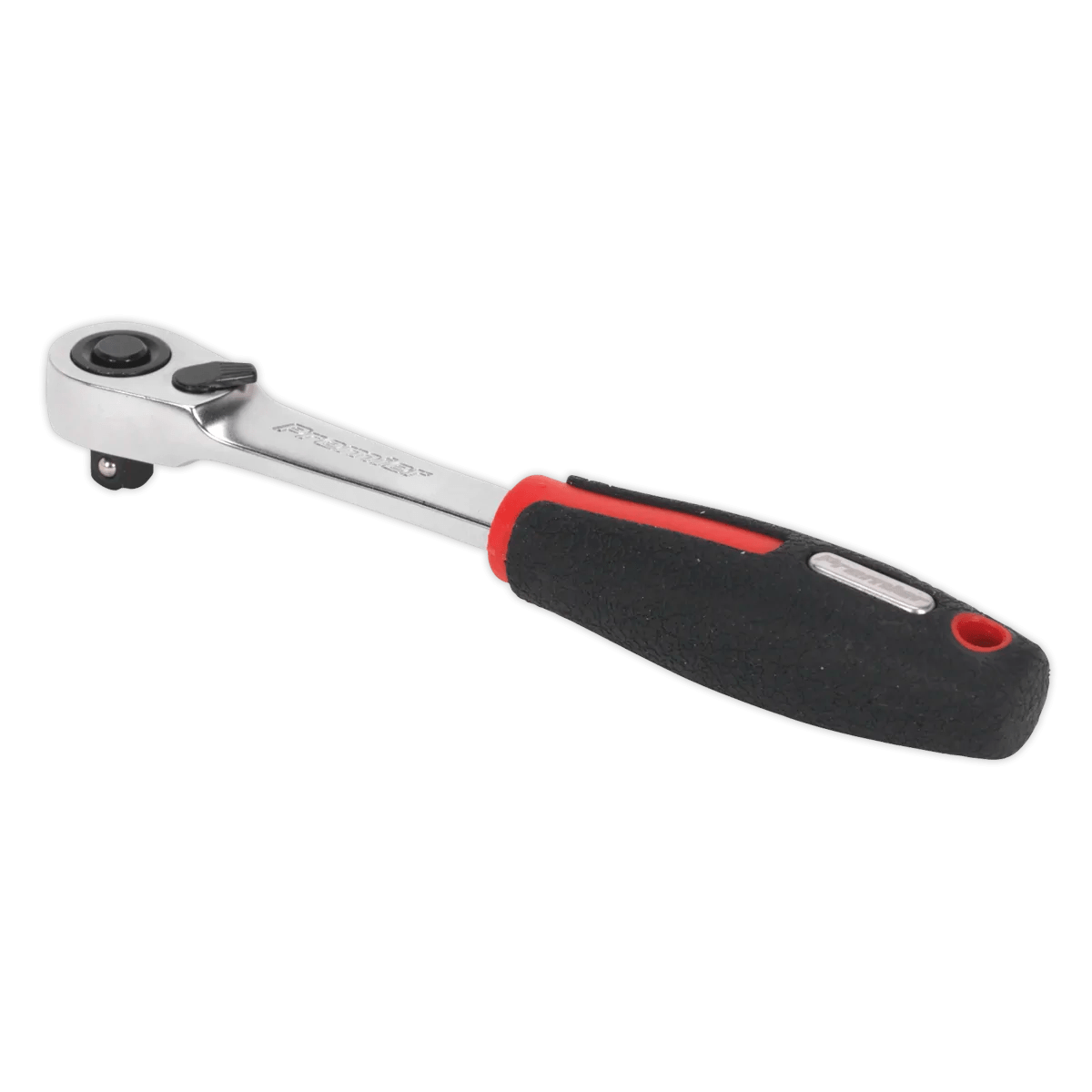 Ratchet Wrench 1/4"Sq Drive Compact Head 72Tooth Flip Reverse Platinum