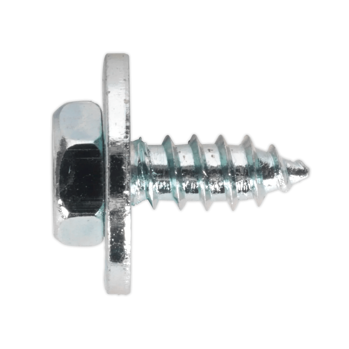 Acme Screw with Captive Washer M10 x 3/4" Zinc Pack of 100 Huttie