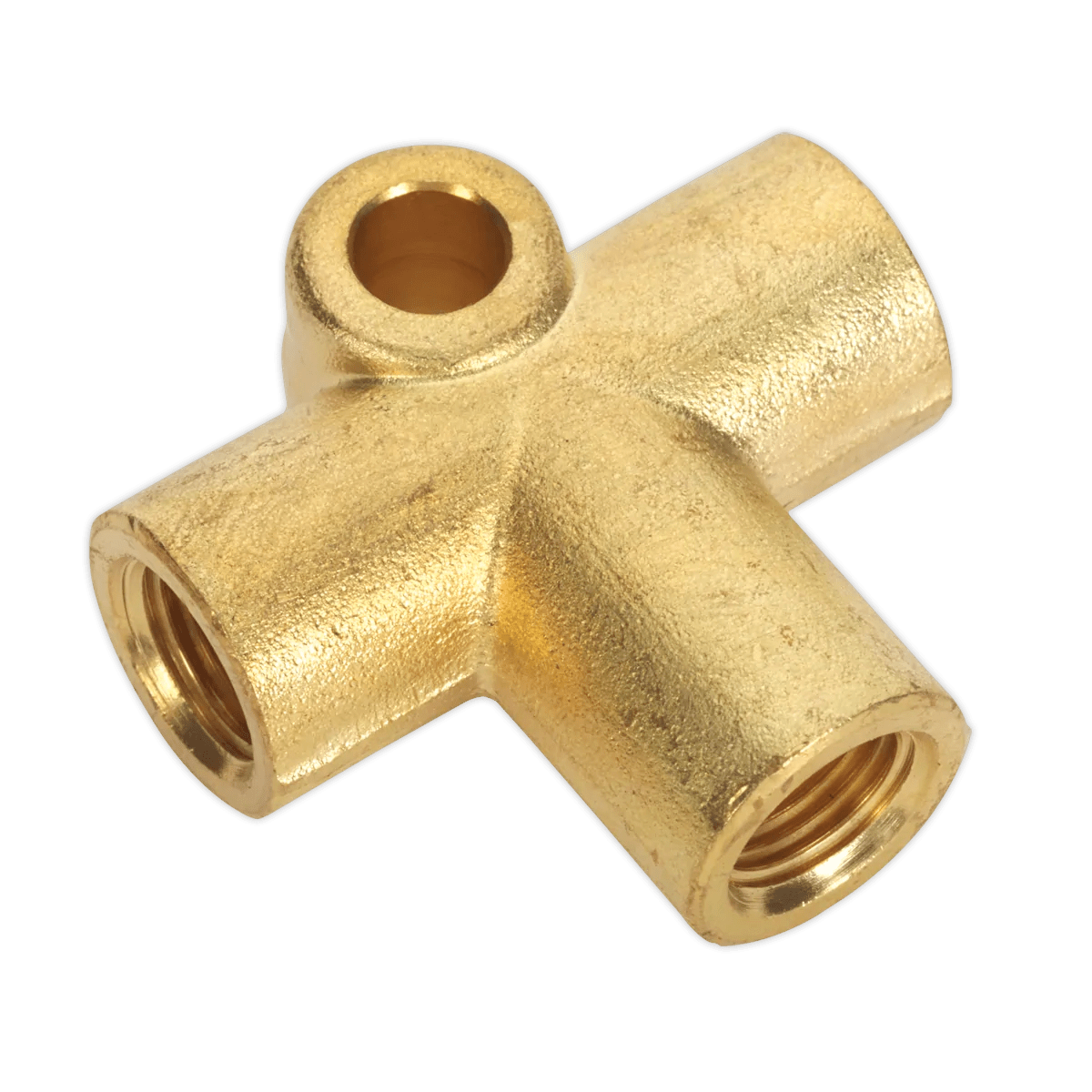 Brake Tube Connector M10 x 1mm 3Way Huttie