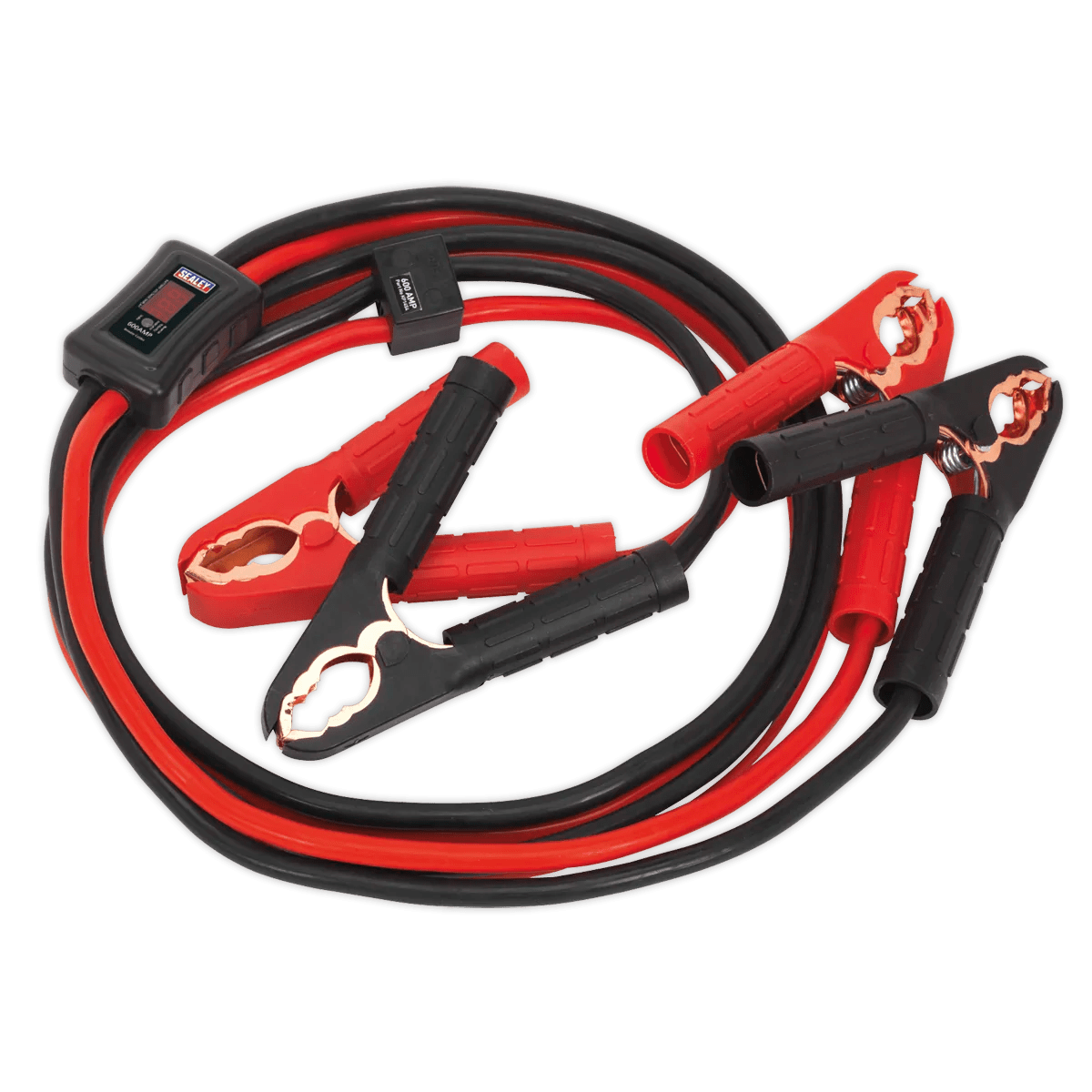 Booster Cables 25mm² x 3.5m 600A with Electronics Protection Huttie