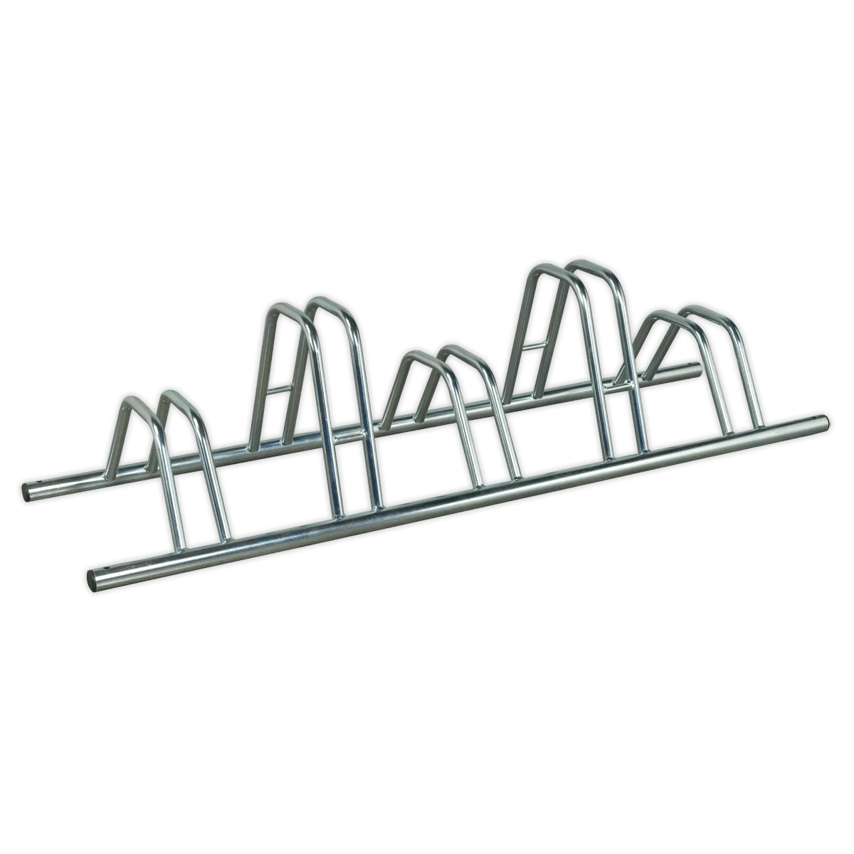 Bicycle Rack 5 Bicycle Dual Height Huttie