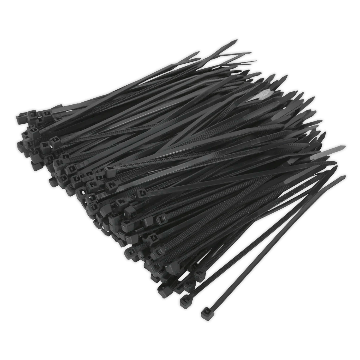 Cable Tie 100 x 2.5mm Black Pack of 200 Huttie
