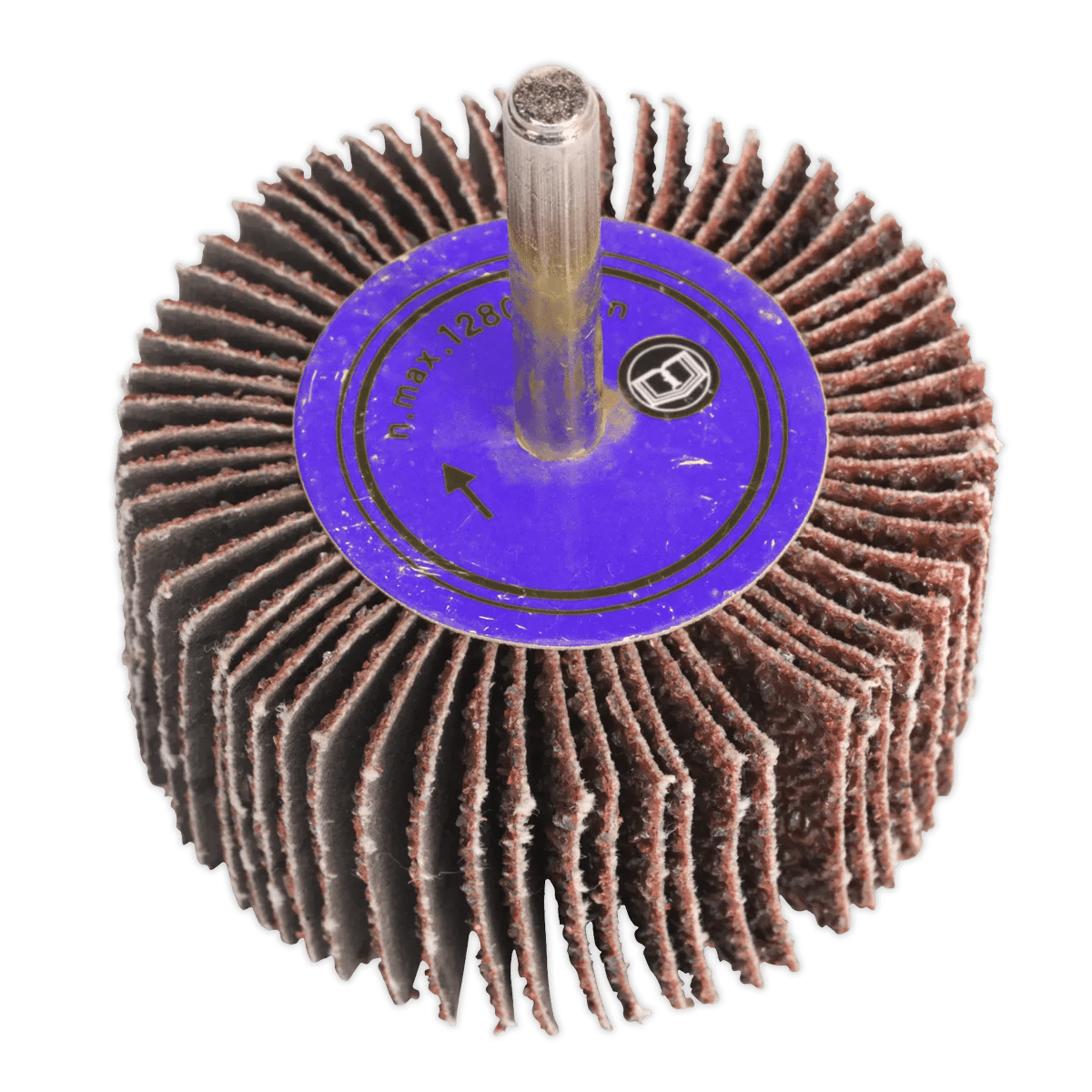 Flap Wheel Ø80 x 50mm 40Grit 6mm Shaft Huttie