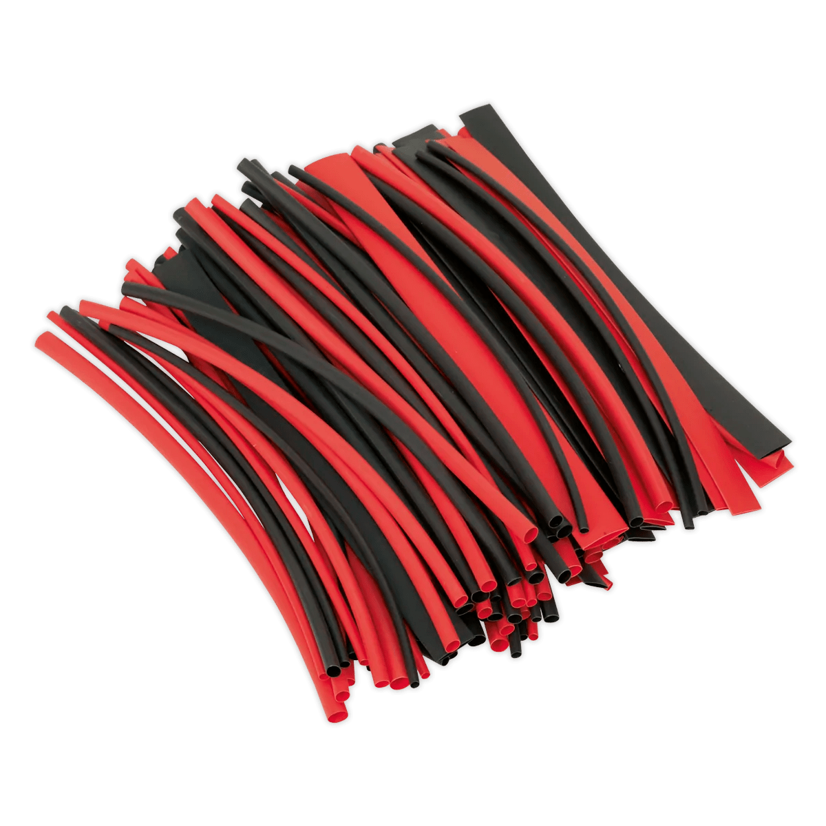 Heat Shrink Tubing Black & Red 200mm 100pc Huttie
