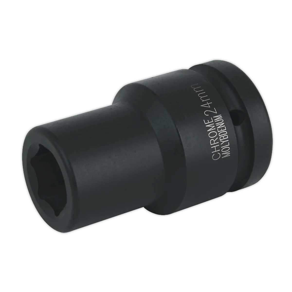 Impact Socket 24mm Deep 1"Sq Drive Huttie