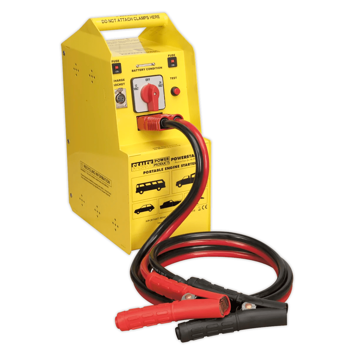 PowerStart Emergency Jump Starter 900hp Start 12/24V Huttie