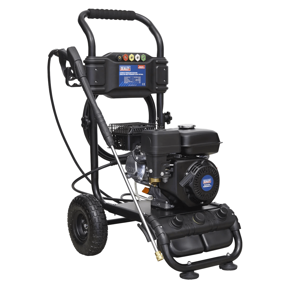 Pressure Washer 220bar 540L/hr 6.5hp Petrol Huttie