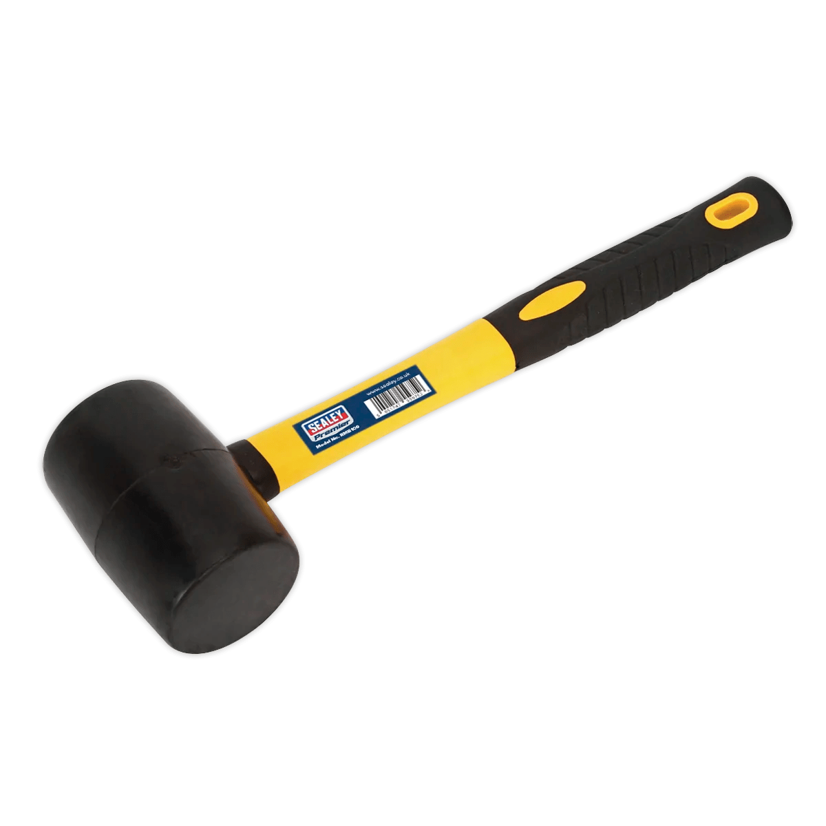 Rubber Mallet 1lb with Fibreglass Shaft Huttie
