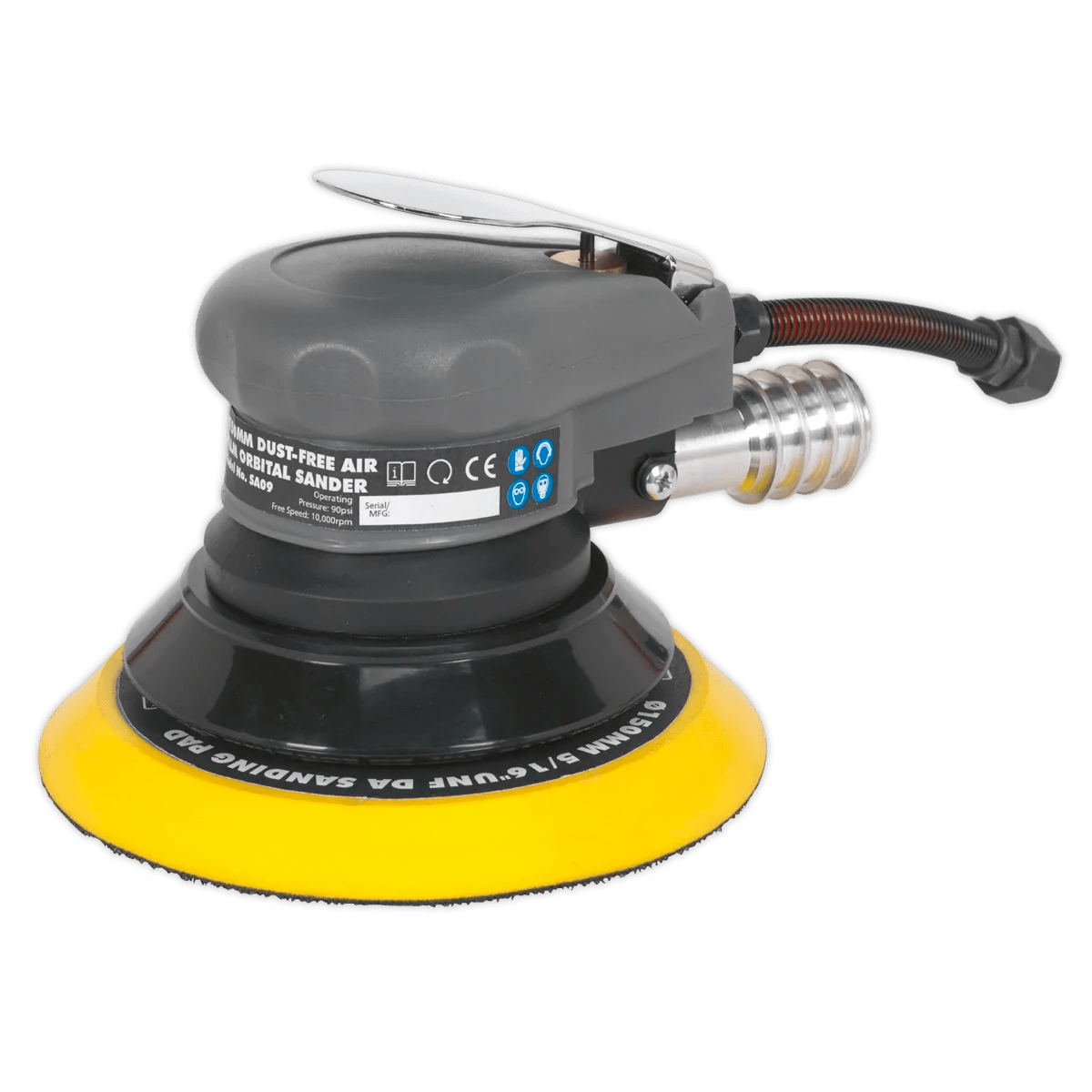 Air Palm Orbital Sander Ø150mm DustFree Huttie