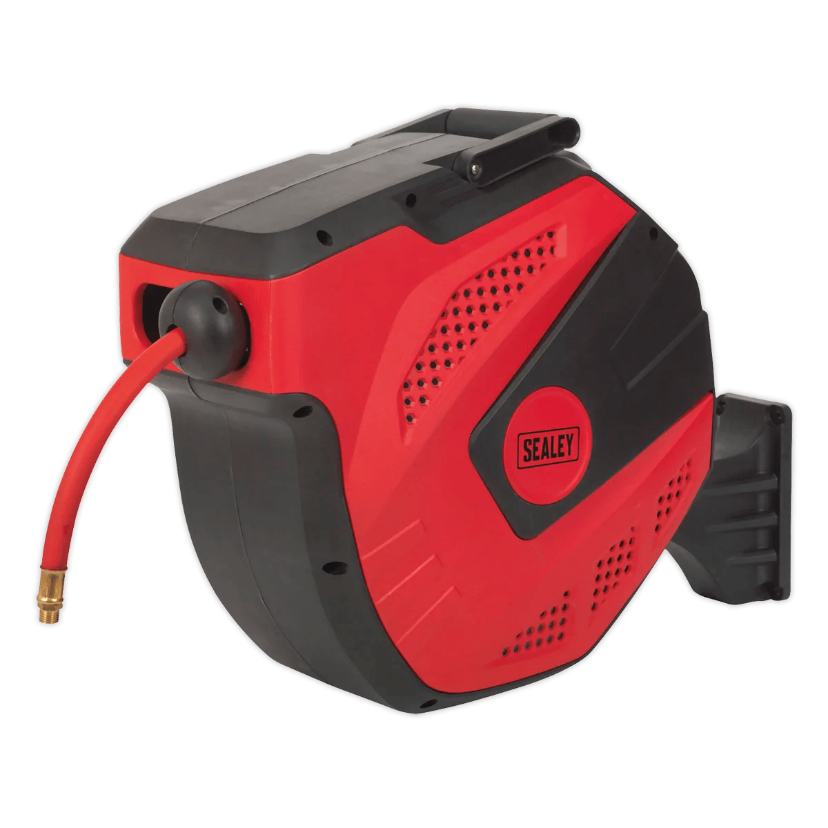 Air Hose Reel AutoRewind Control 15m Ø10mm ID Rubber Hose Huttie