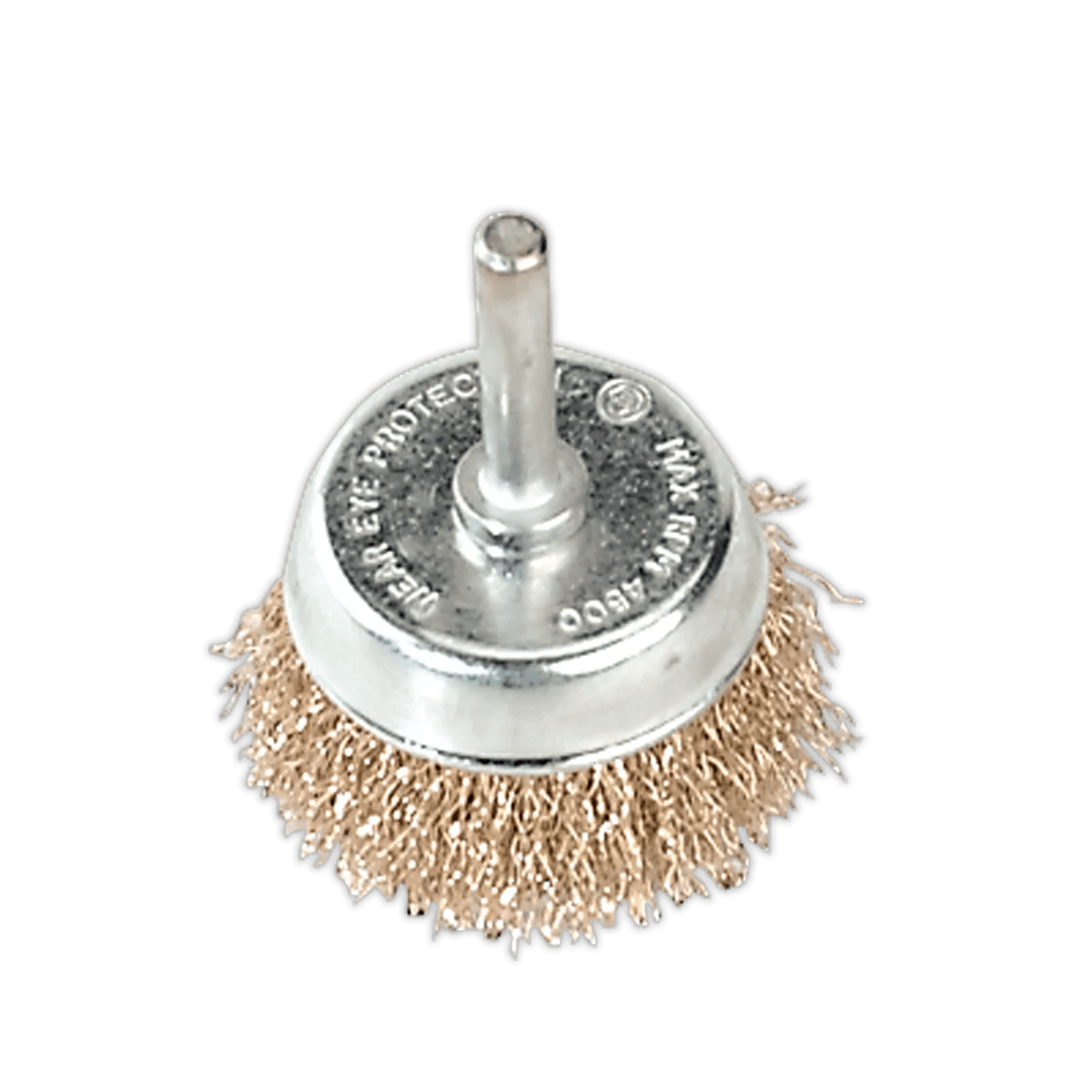 Wire Cup Brush Ø50mm with 6mm Shaft Huttie