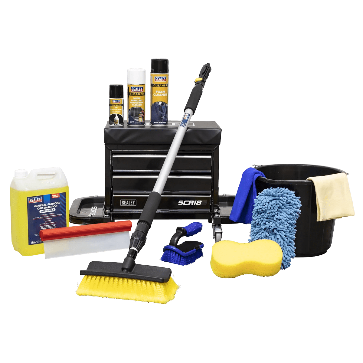 Car Detailing Utility Seat Kit Huttie