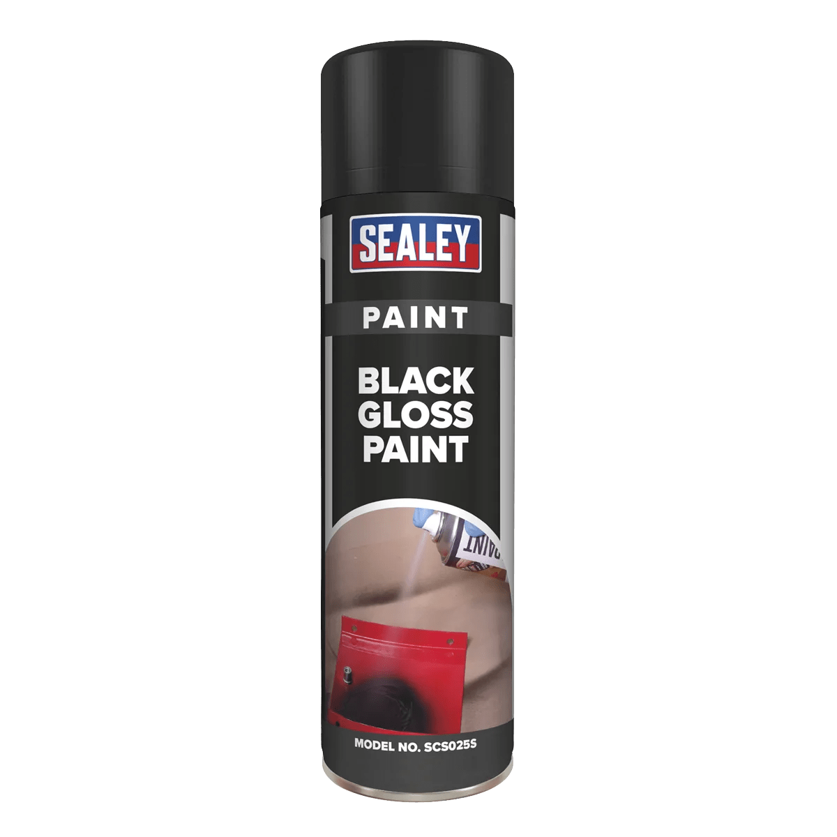 Black Gloss Paint 500ml Huttie