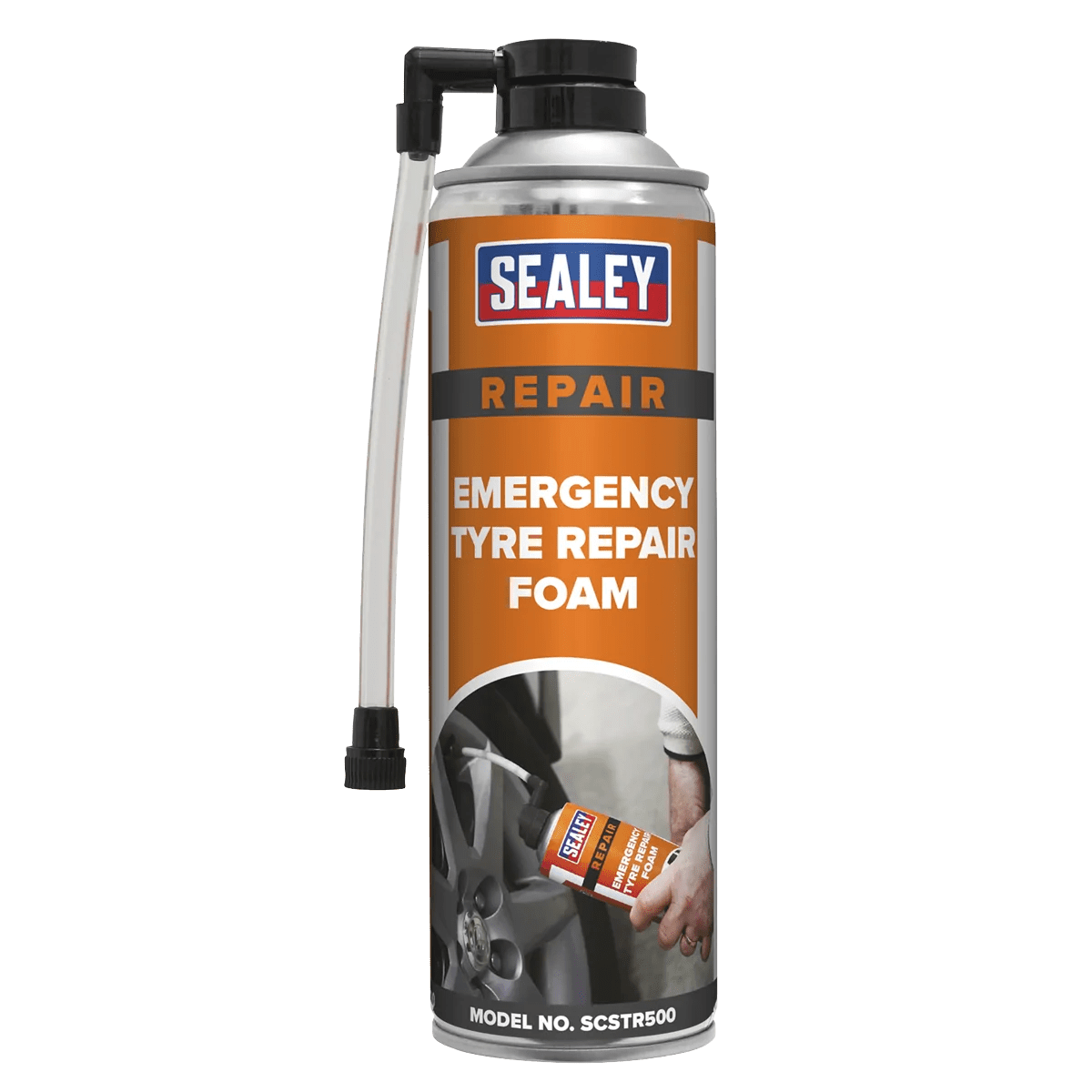Emergency Tyre Repair Foam 500ml Huttie