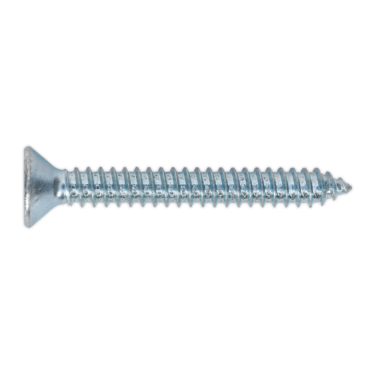 Self Tapping Screw 6.3 x 51mm Countersunk Pozi Pack of 100 Huttie
