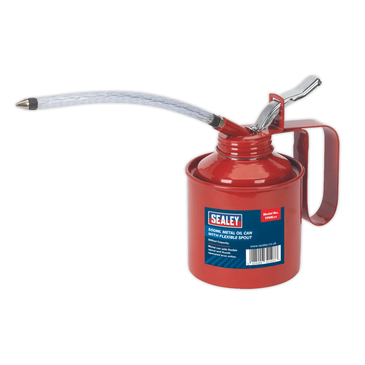 Metal Oil Can Flexible Spout 500ml Huttie