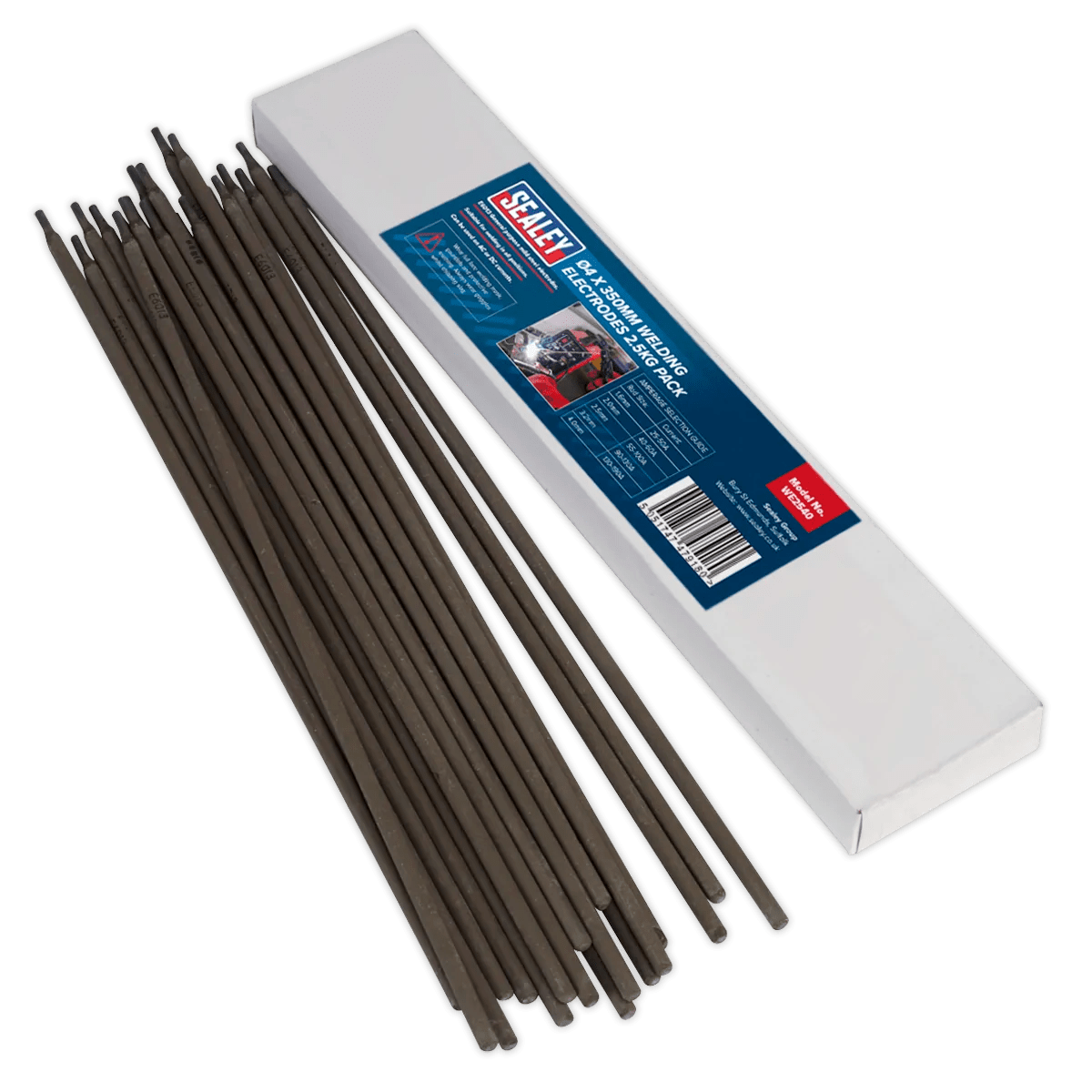 Welding Electrodes Ø4 x 350mm 2.5kg Pack Huttie