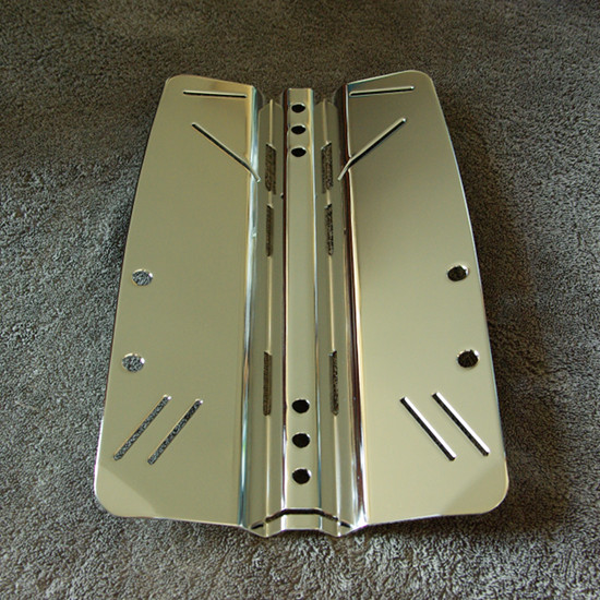 Stainless Steel Singletank SCUBA Backplate