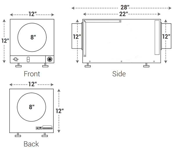 HVACQuick - Broan B70DHW 70 Pint Dehumidifier