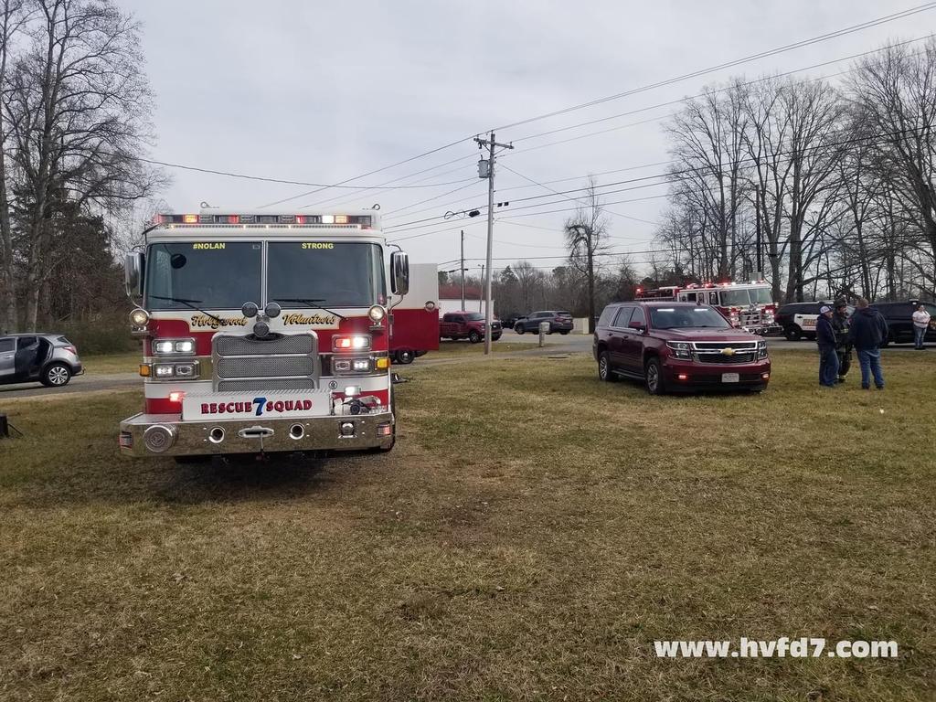 Hollywood VFD Responds To Leonardtown For Serious MVA With Vehicle On