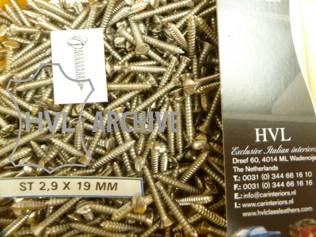 Upholstery Screws HVL Class Leather