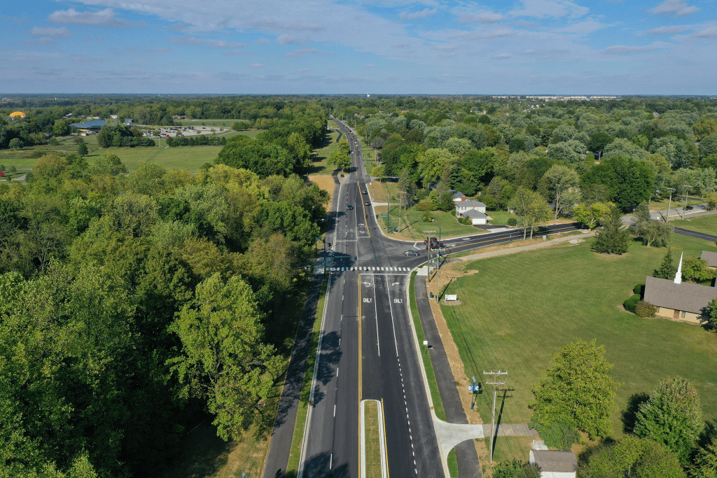 Fishers Allisonville Road Reconstruction HWC Engineering