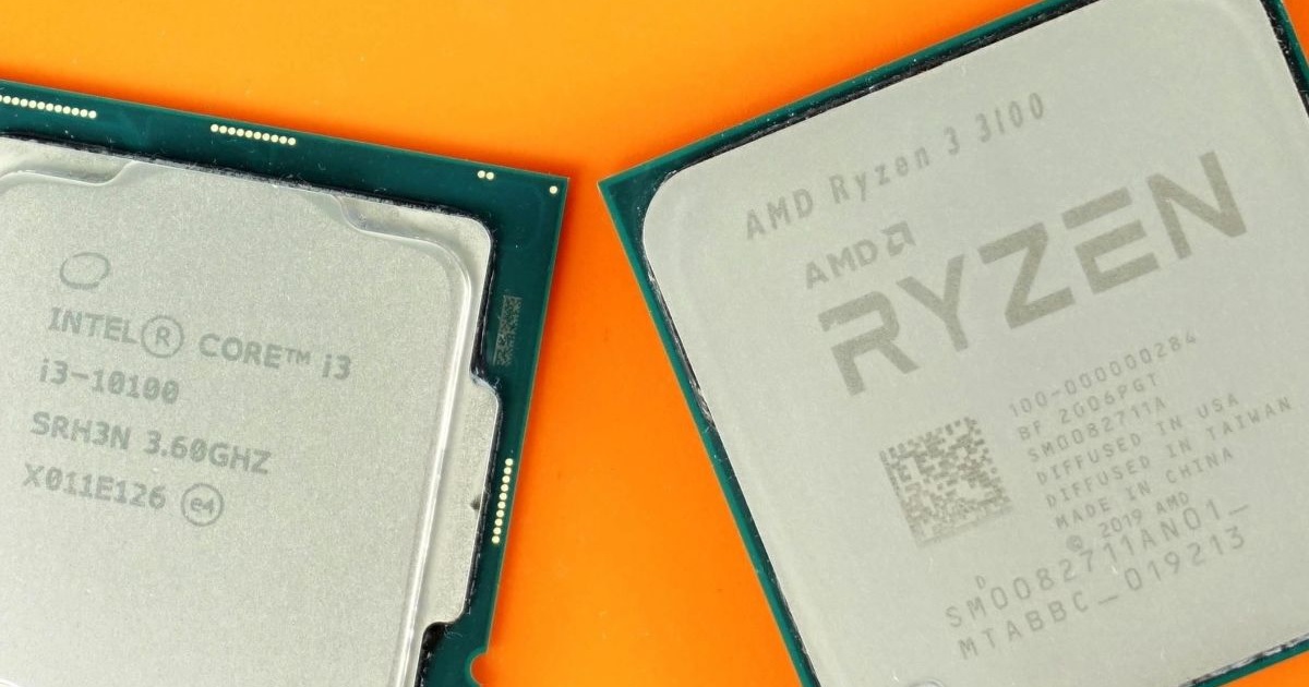 Duel of processors AMD Ryzen 3 3100 vs. Intel Core i3