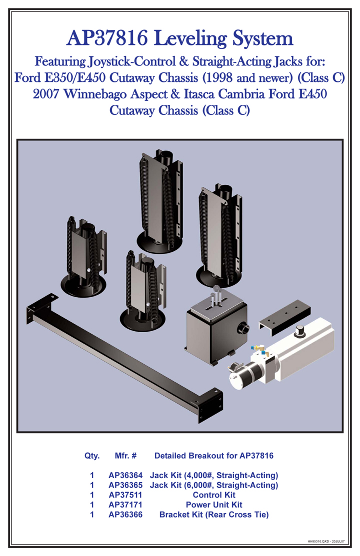 HWH Aftermarket Leveling Systems & Links
