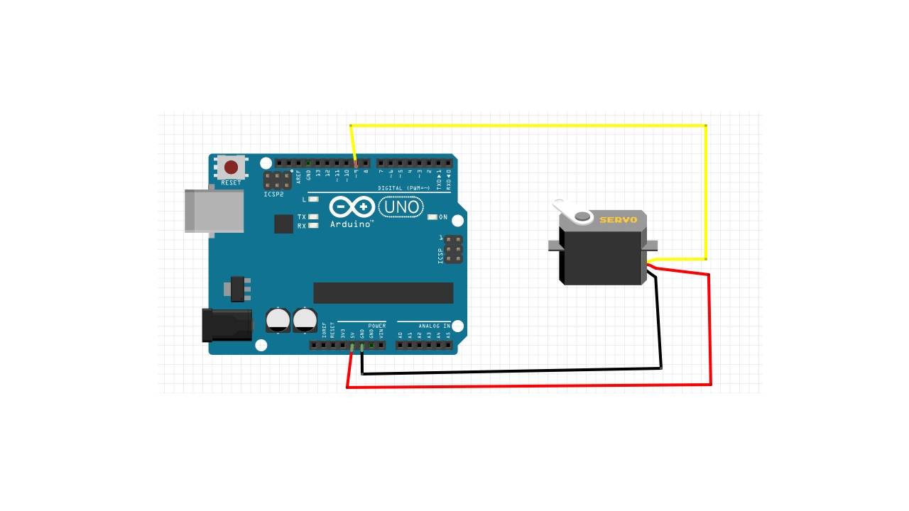 Servo servomoottorin käyttäminen Arduinon kanssa