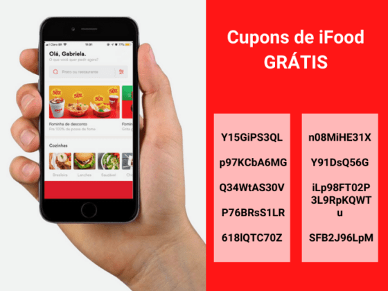 Como obter códigos de Gift Cards iFood + R 50