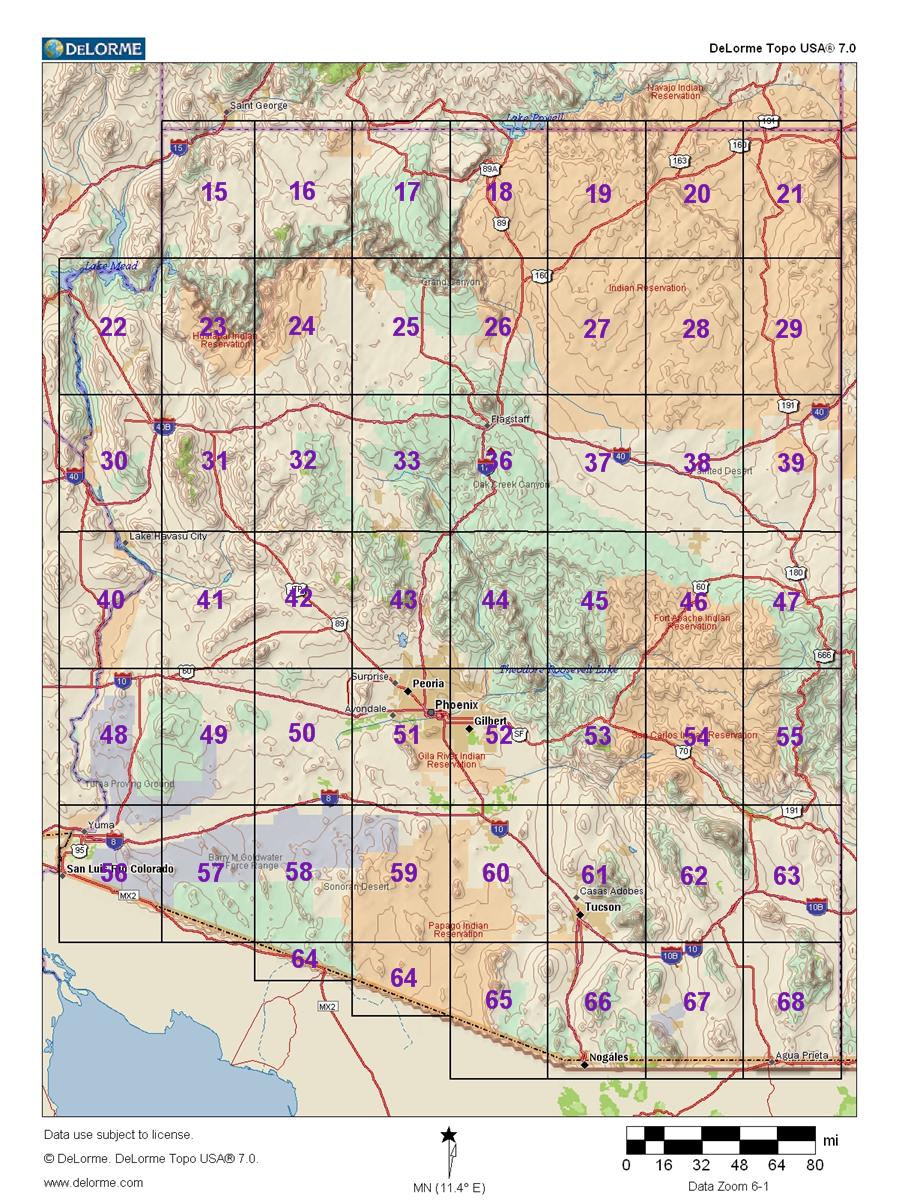 Arizona Map Book Delorme Challenge volná diskuze Strana 2 Cache obecná diskuze