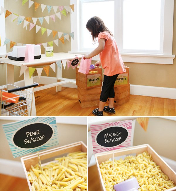 Grocery Store Themed Birthday Party or Playdate // Hostess with the