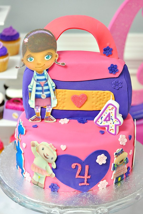 Pink and Purple Doc McStuffins Party // Hostess with the Mostess®