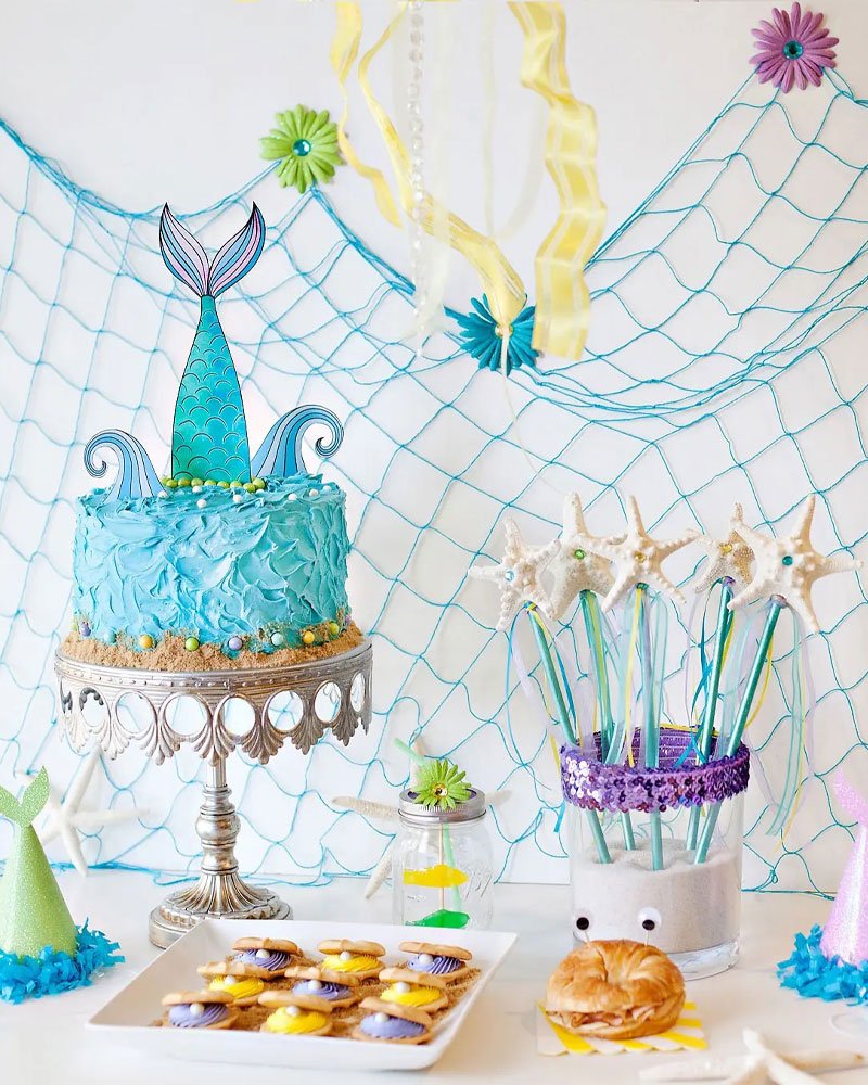 Details more than 143 mermaid theme decoration ideas vova.edu.vn