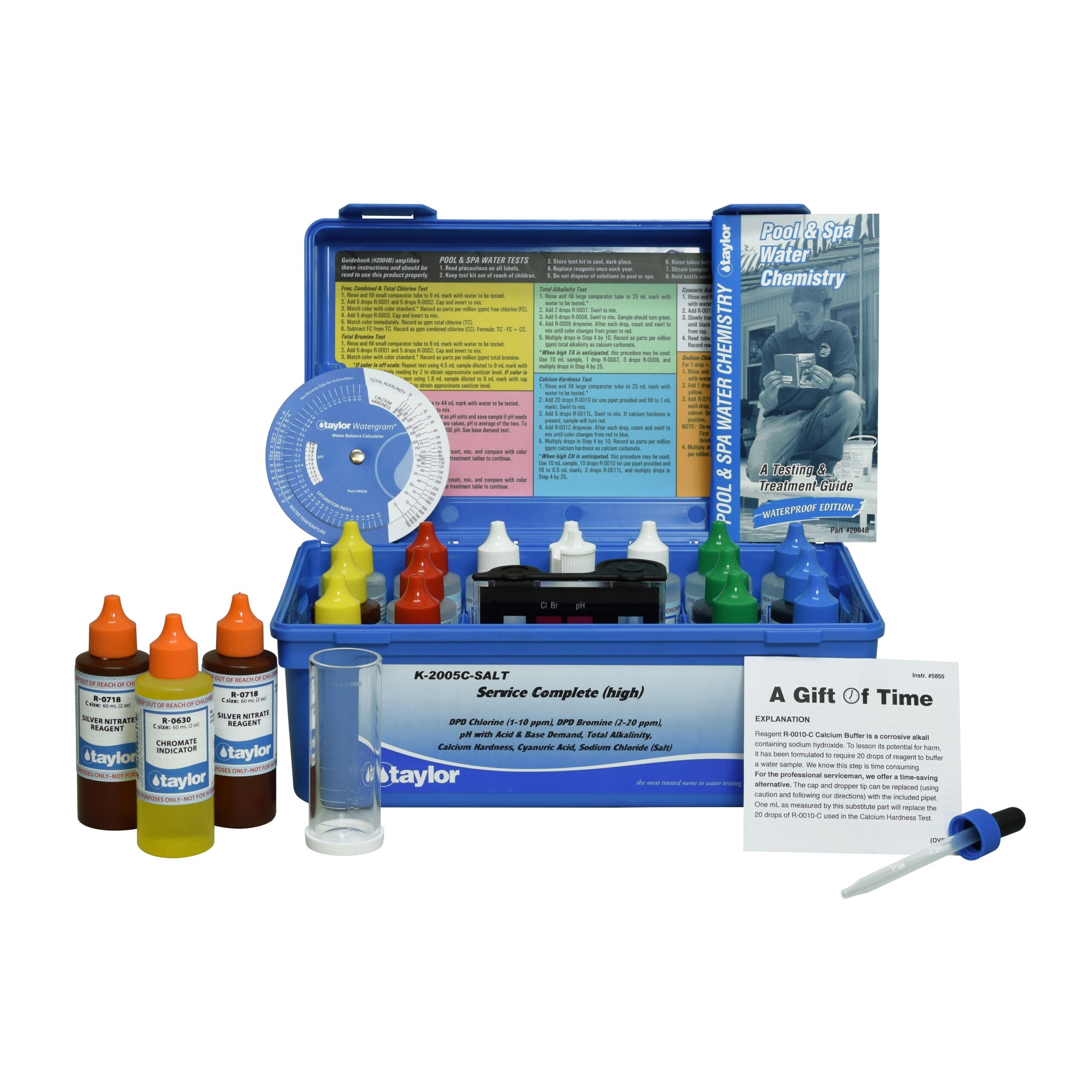 2000 Service Complete, Alkalinity/Bromine & Chlorine (high range), DPD