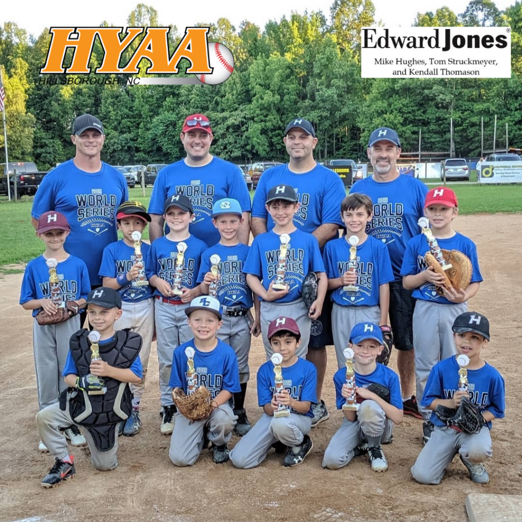 World Series Teams Hillsborough Youth Athletic Association