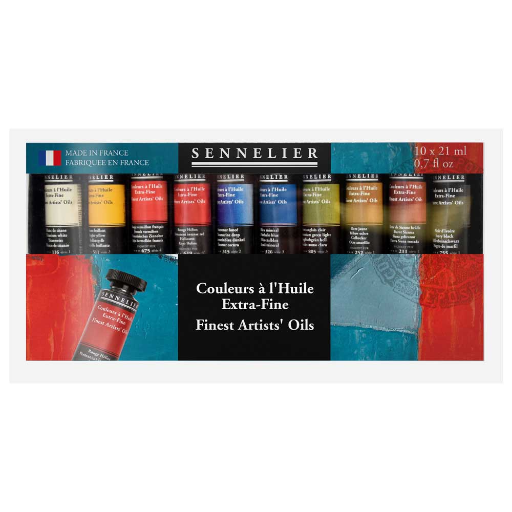 BUY Sennelier Artists Oil Set 10 21ml Tubes